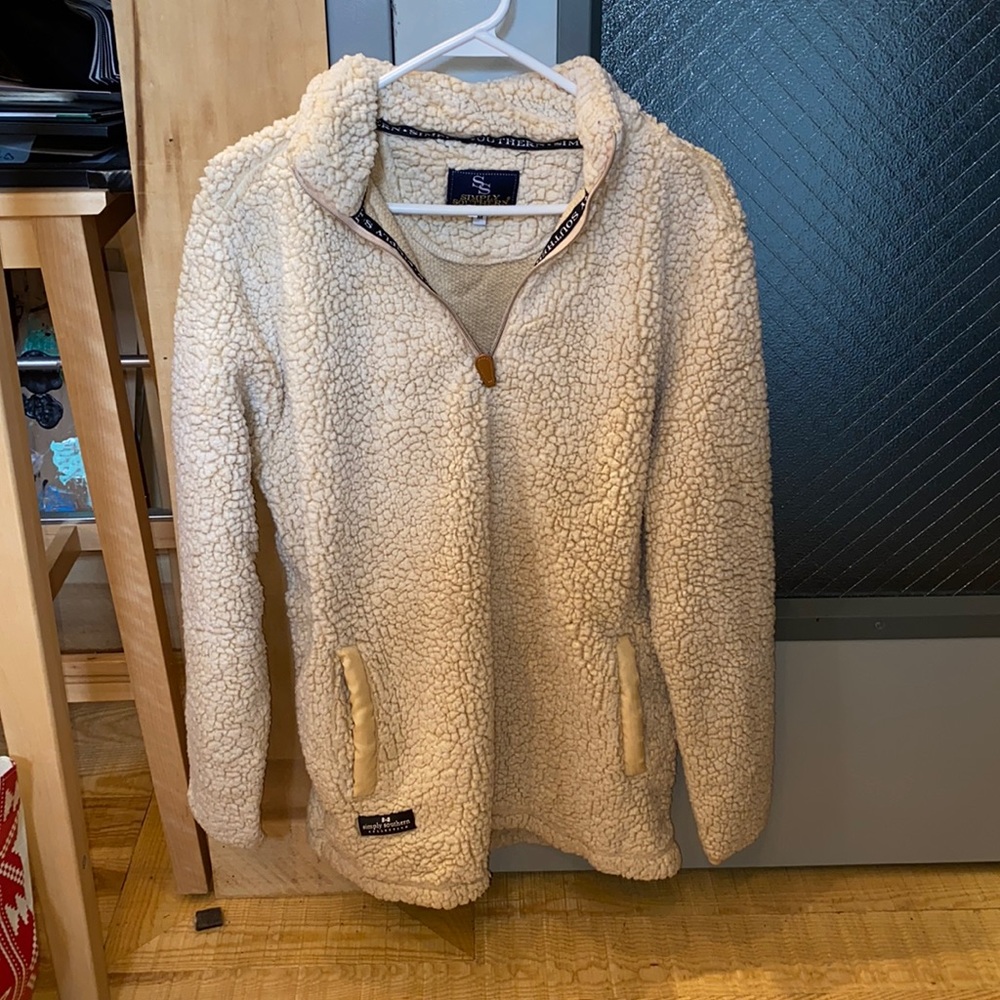Simply Southern Sherpa Zip-up Sweatshirt